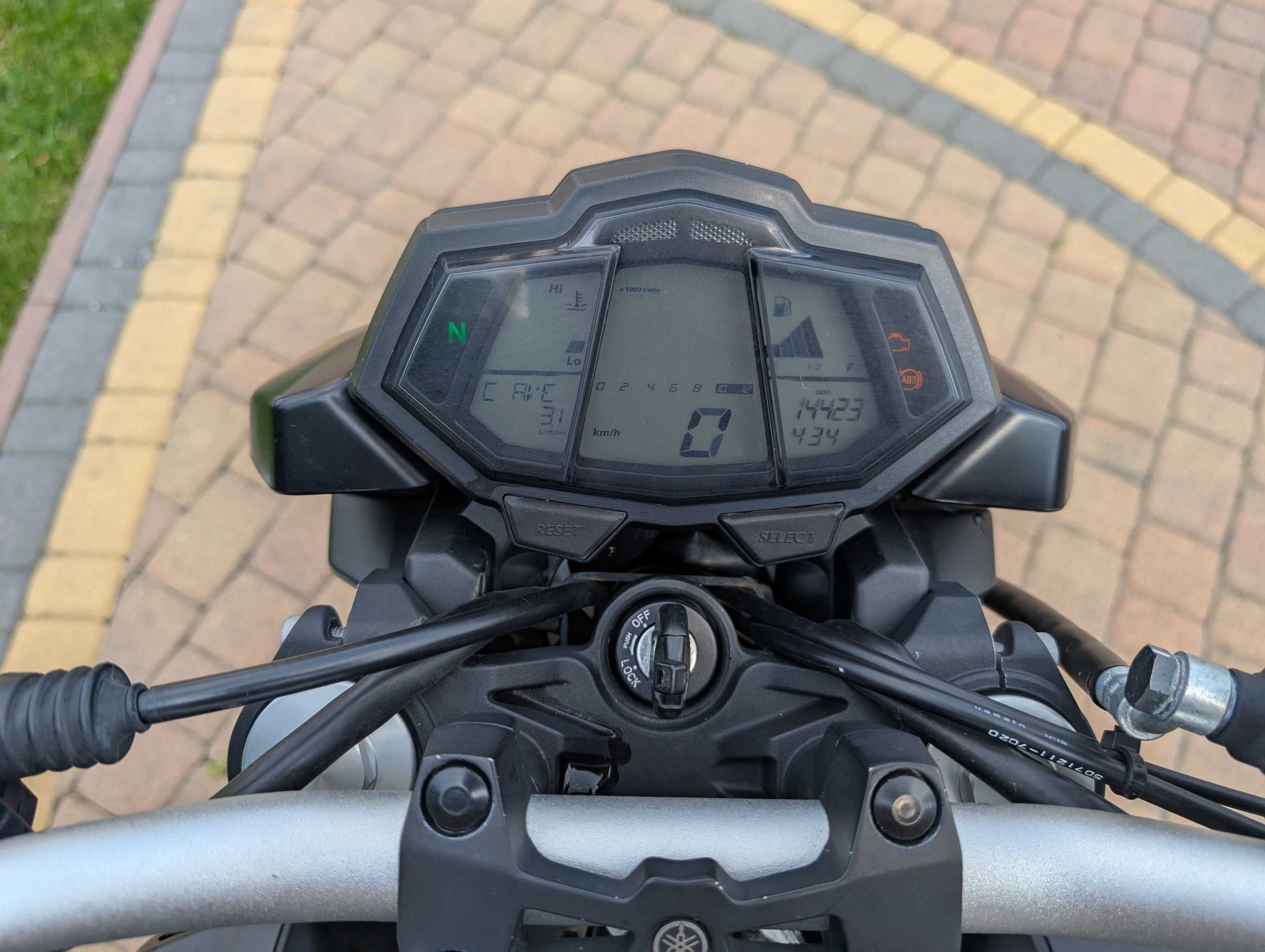 Yamaha mt125 ABS kat.B 2017r.
