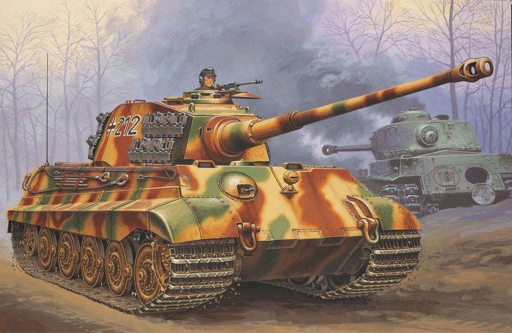 MODEL SET 1/72 Revell 63129 czołg TIGER II AUSF.B