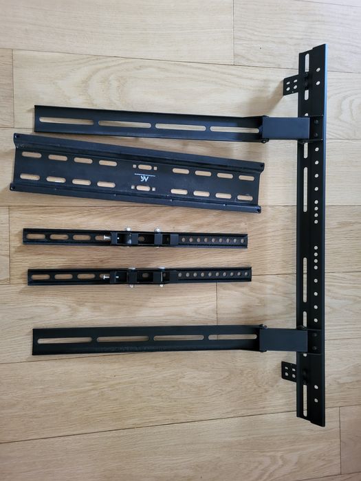Uchwyt do tv wraz z uchwytem na głośnik soundbar