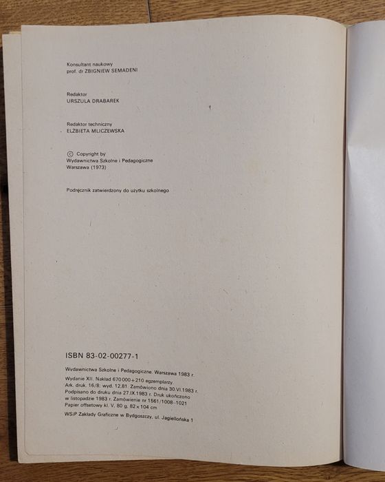 Podręcznik Matematyka kl.1 Zofia Cydzik