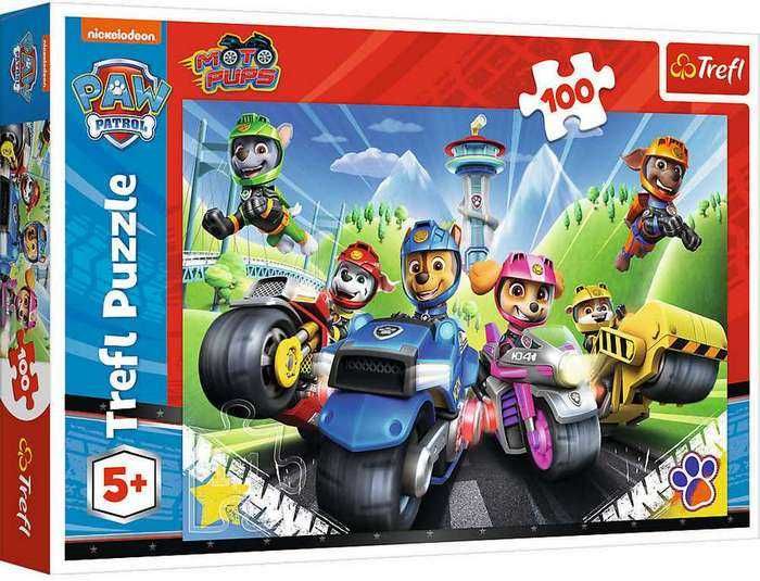 Puzzle 100 el. Psi Patrol na motorach 16430 TREFL