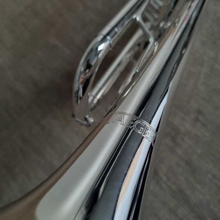 trąbka Jaeger New York tuned by Dr. John Diamond, srebro! gamonbrass