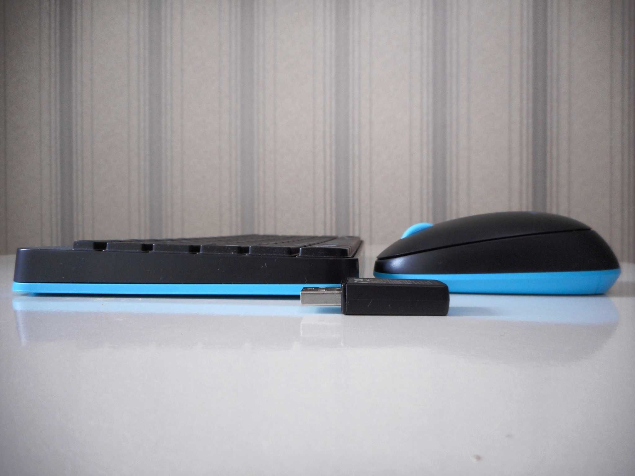Комплект клавіатура та миш Logitech Wireless Combo MK240 Black USB