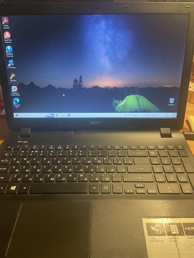 Продам ноутбук Acer ES1-512