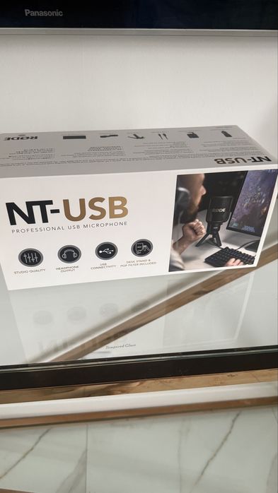 Mikrofon RØDE NT-USB – jak nowy! Użyty dosłownie 2 razy, stan idealny.