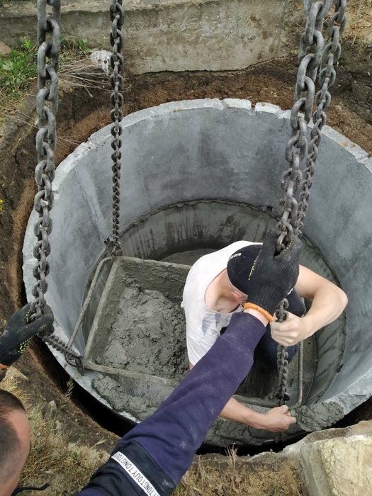 Земляные работы Копка Траншеи Септик Сливная Яма Канализация котлован