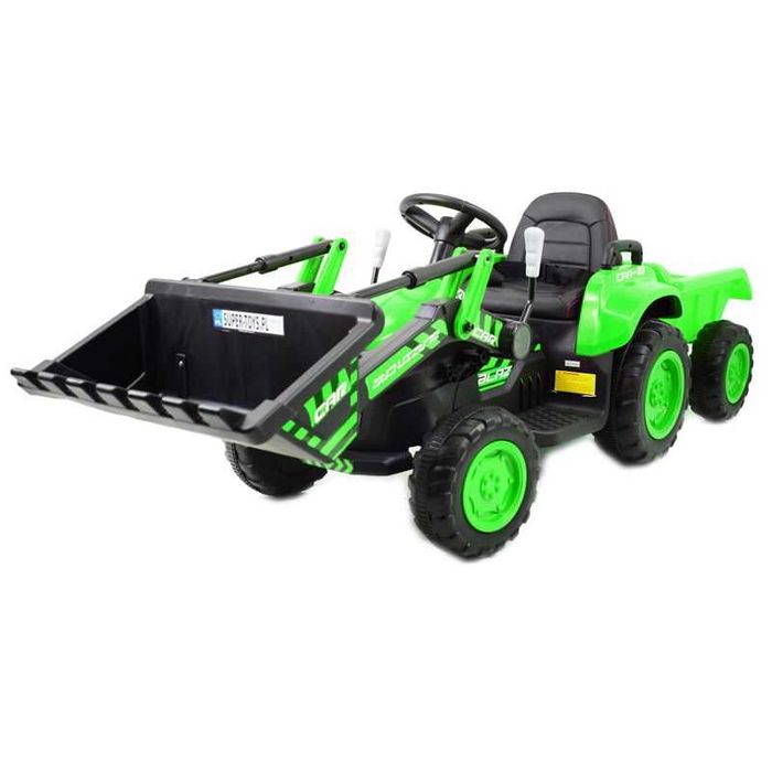Autko na akumulator TRAKTOR SPYCHACZ BLAZIN auto traktorek koparka