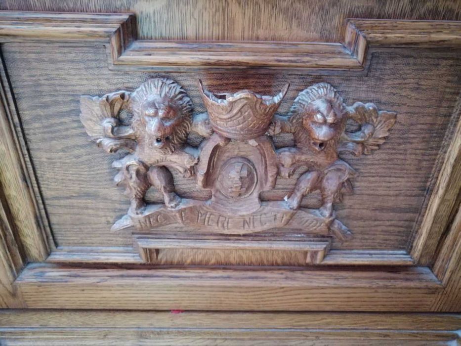 Meble Gdańskie stolik rtv+szafa ubraniowa