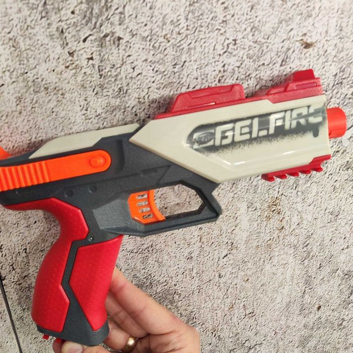 Бластер Нерф на орбізах | Nerf Pro Gelfire Legion | Пістолет Нерф