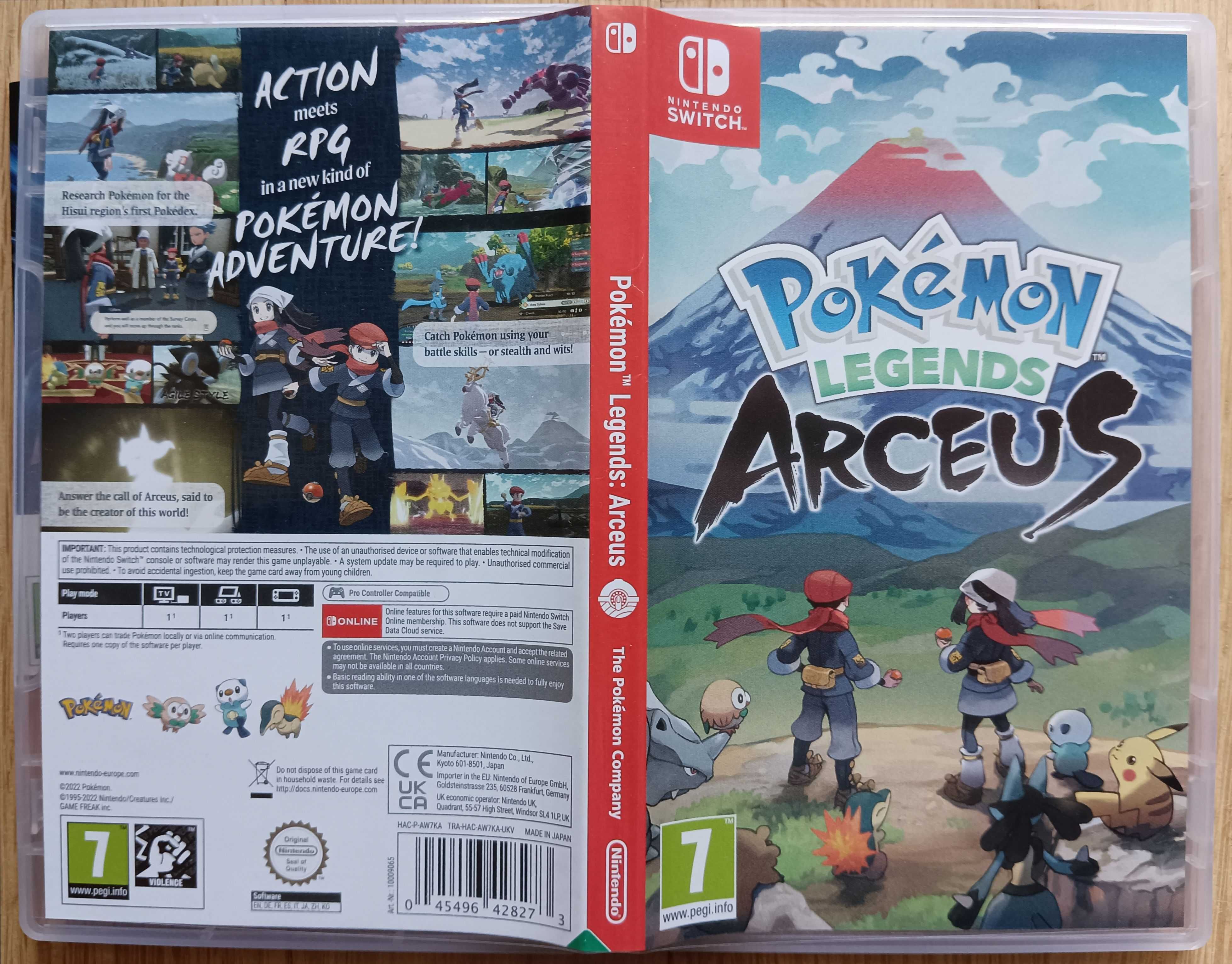 Pokemon Legends Arceus Nintendo Switch