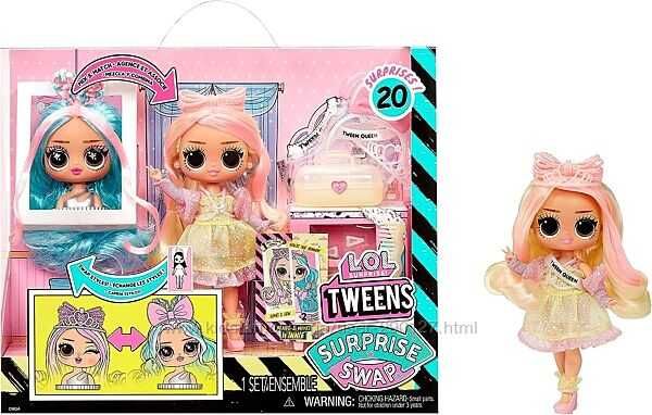 Лялька LOL ЛОЛ OMG Neonlicious,Tweens Darcy Blush,Lady Braids,Ali Danc