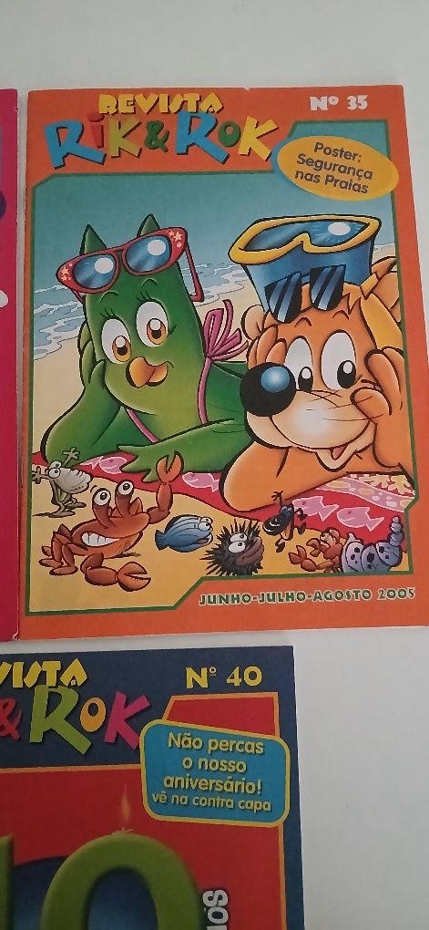 Revistas. Rik & Rok de 2005 e 2006