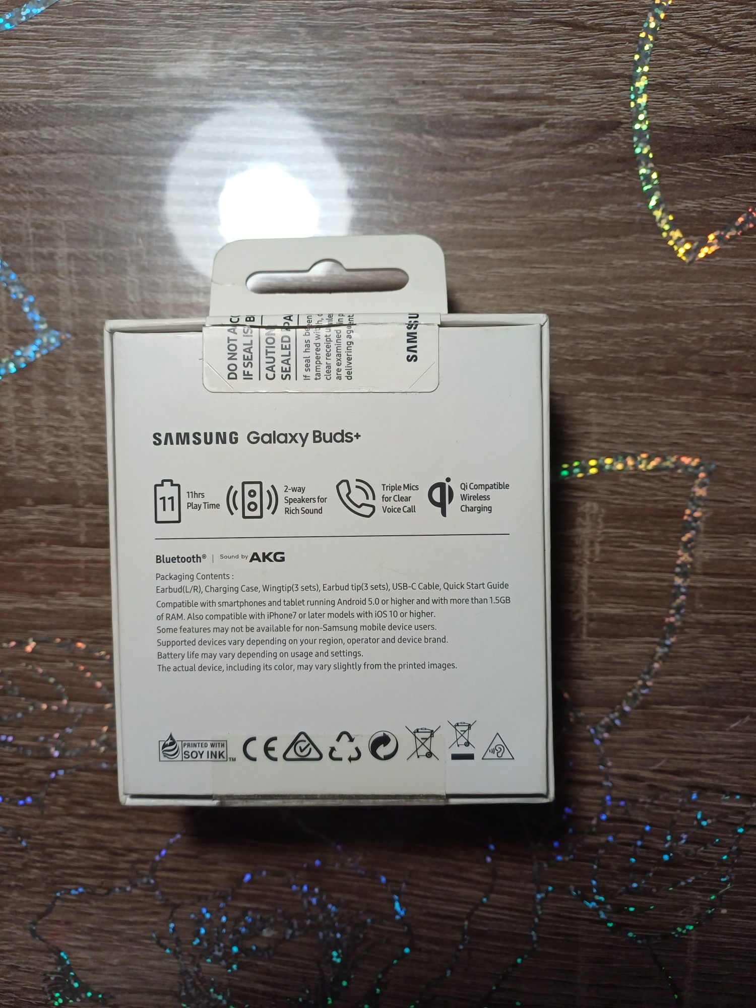 Навушники вакумні  Samsung Galaxy Buds+ SM-R175