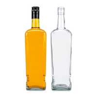 5x butelka WALKER 1 L - 1000 ml na whisky nalewki sok z zakrętką