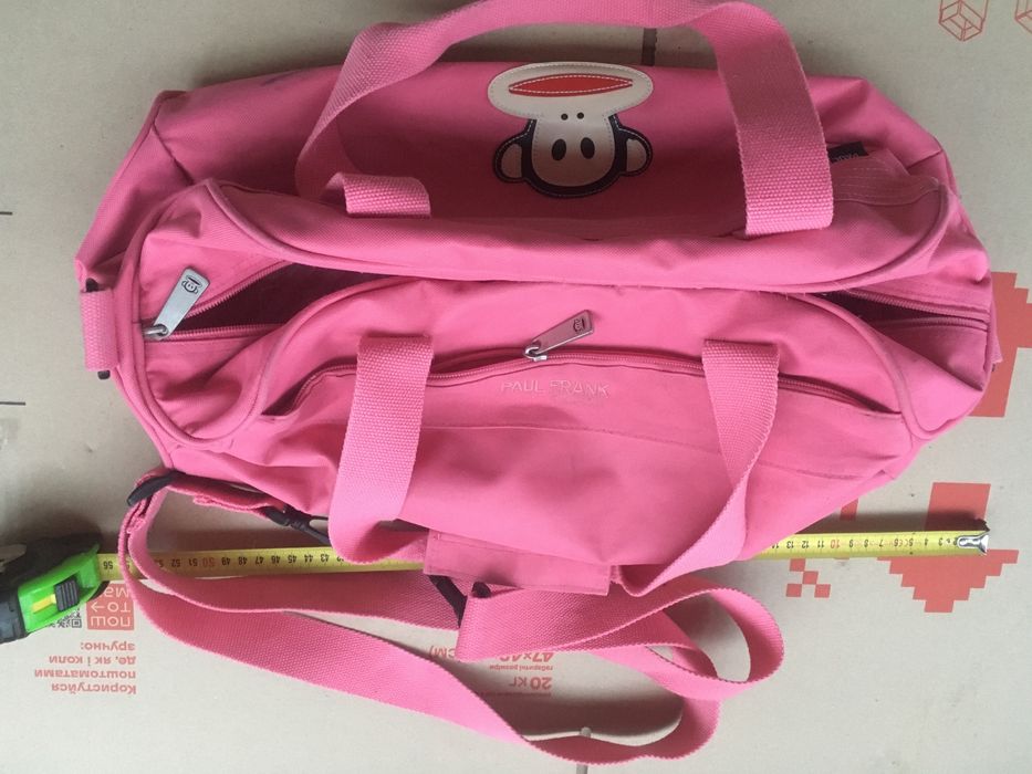 Сумка спортивна Paul Frank 50x22x25см з ременем