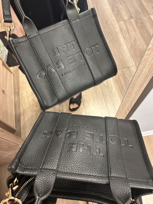 Czarna torebka damska marc jacobs
