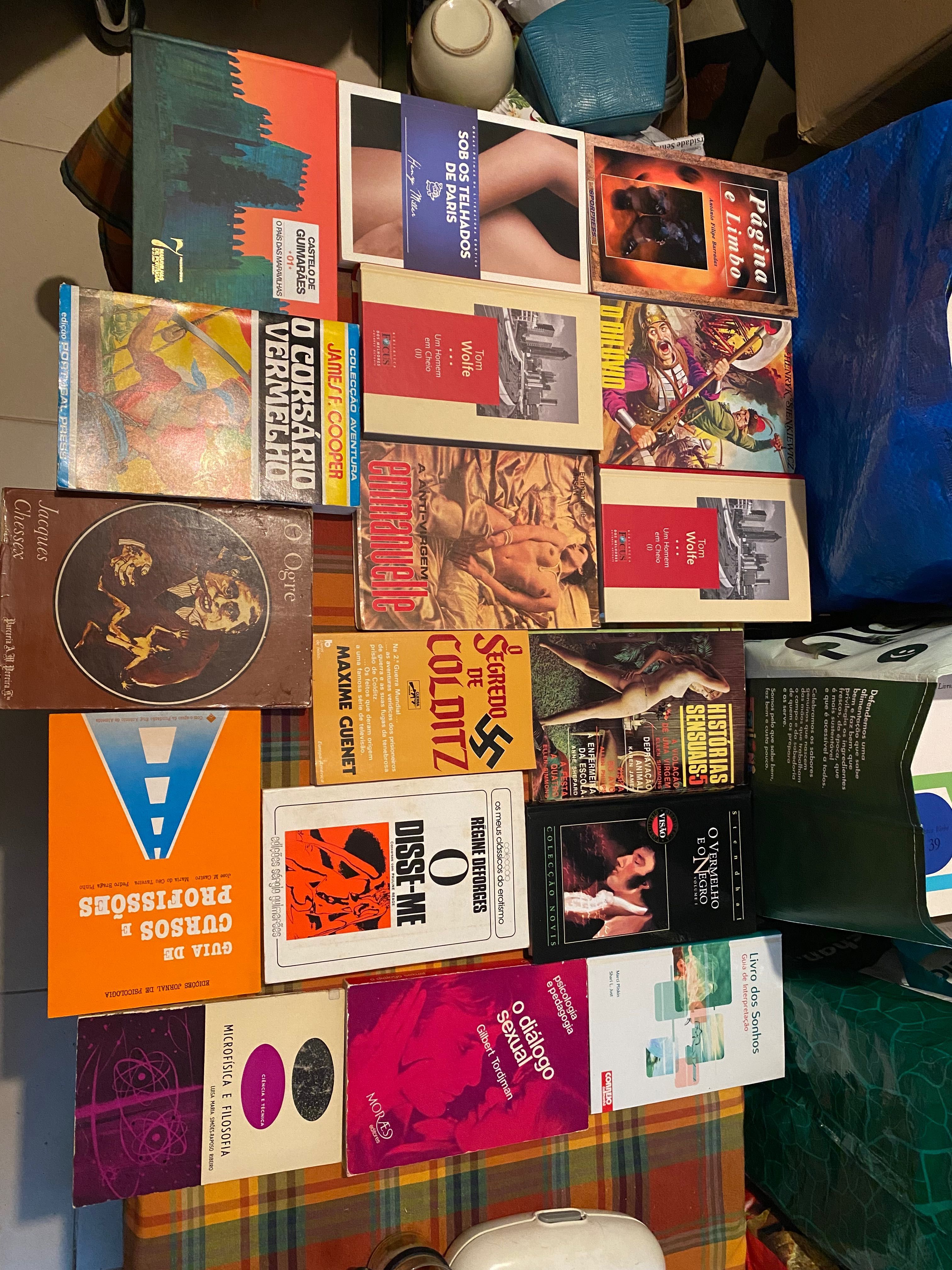 Livros variados 500unidades