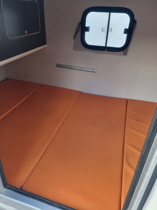 Mini caravana teardrop impecável