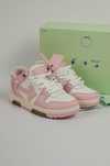Кросівки жіночі Off-White Pink & White Out Of Office 'OOO' Sneakers