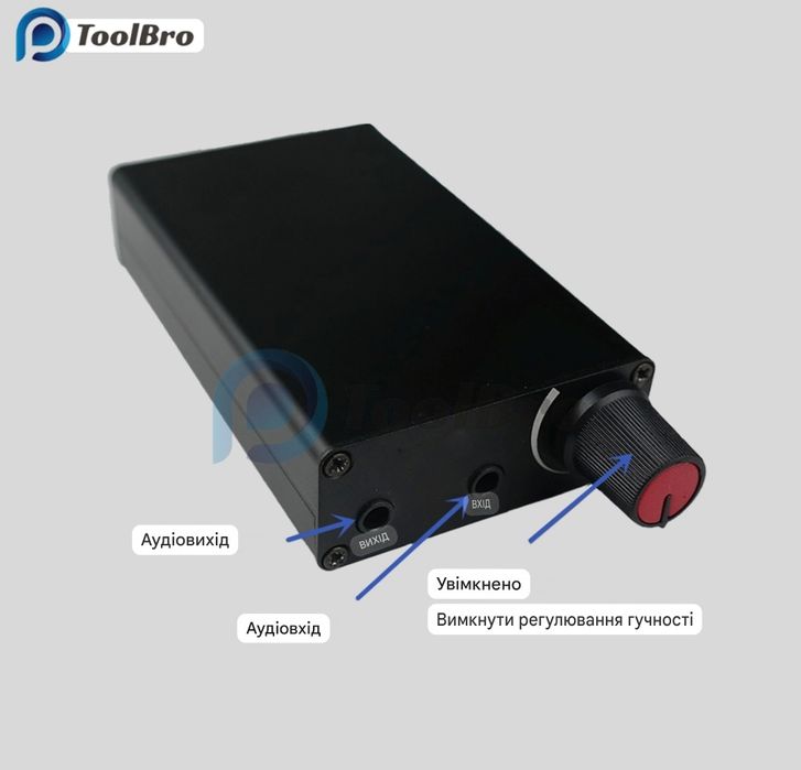 Попередній підсилювач, NE5532 з регулятором гучності,AUX.Предусилитель
