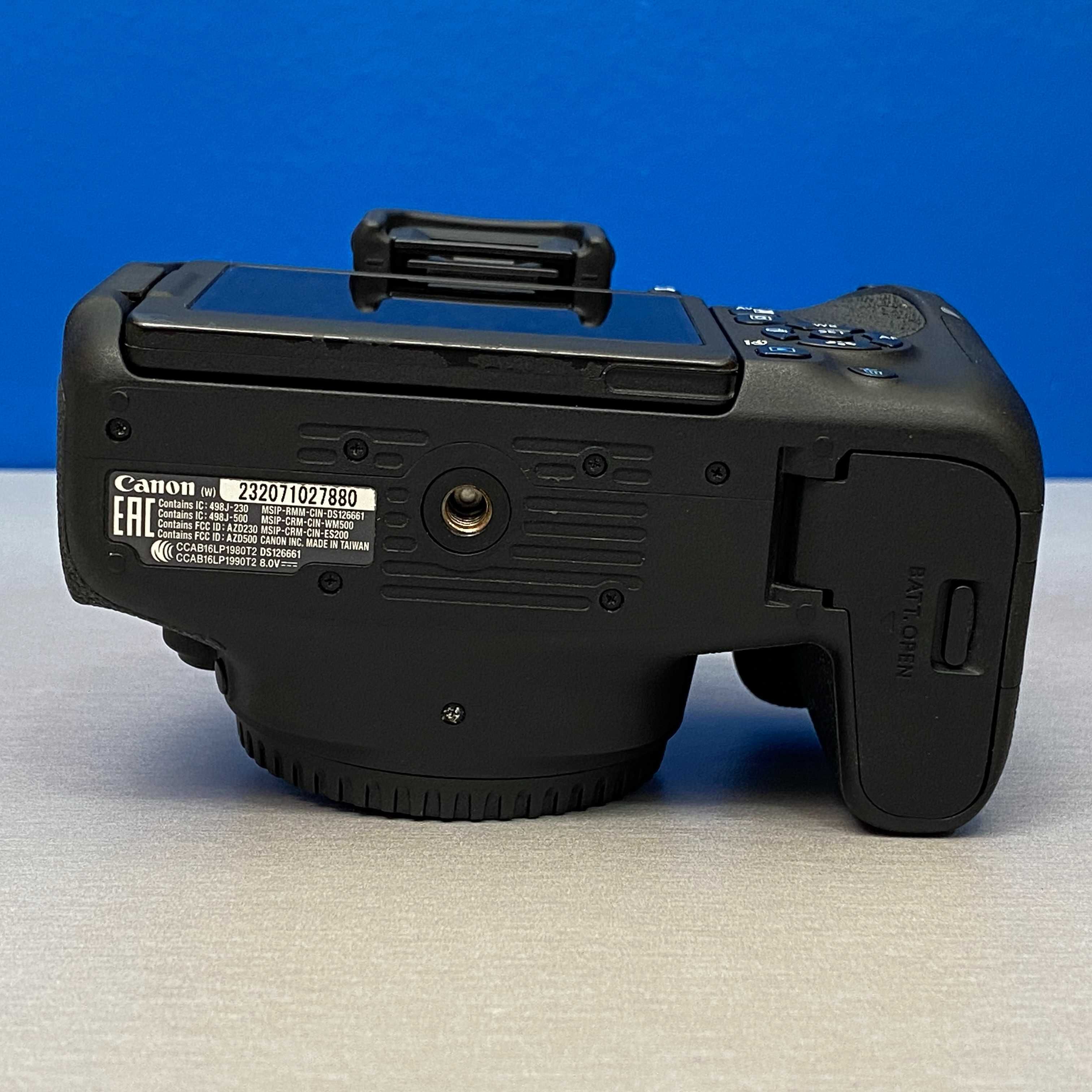 Canon EOS Rebel T7i (EOS 800D - Corpo) - 24.2MP