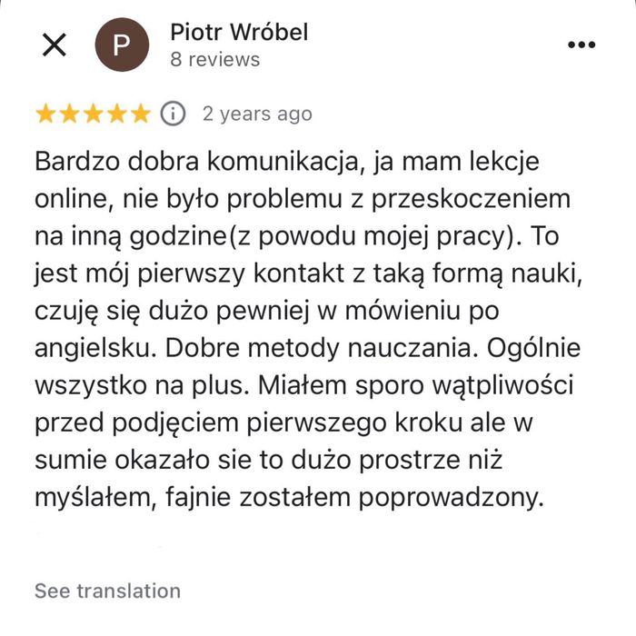 Wrocław: Lekcje angielskiego korepetycje angielski z dojazem do ucznia