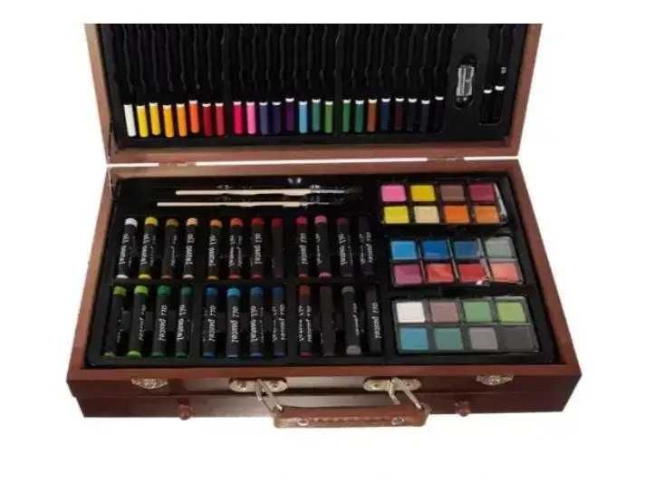 Набір для малювання у валізі 130 елементів Maaleo 21644 для рисования