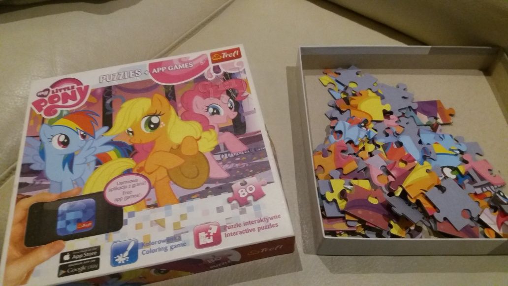 Puzzle My little pony 80 szt od 5 lat