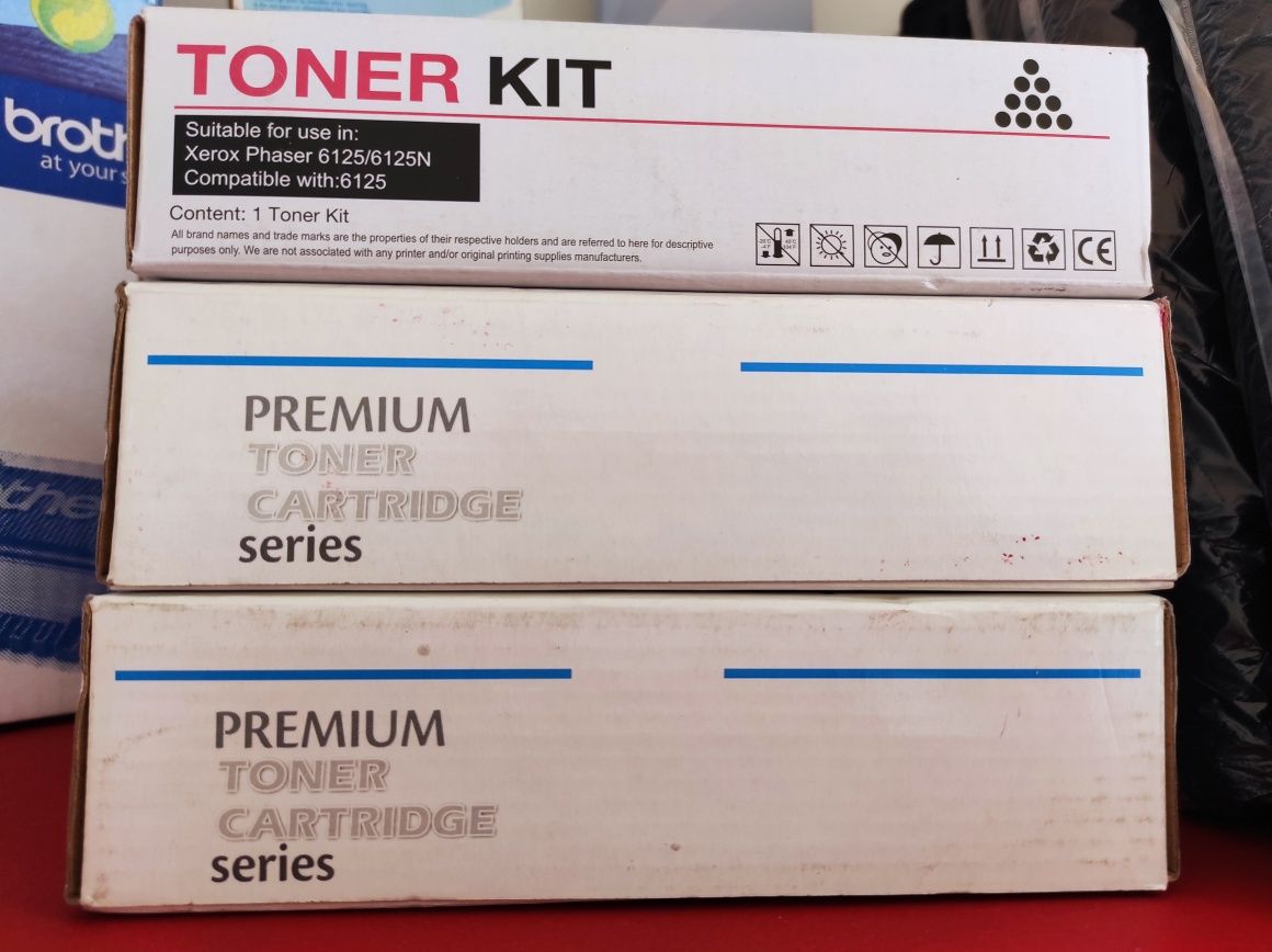 Conjunto 3 Toners p/ Xerox 6125