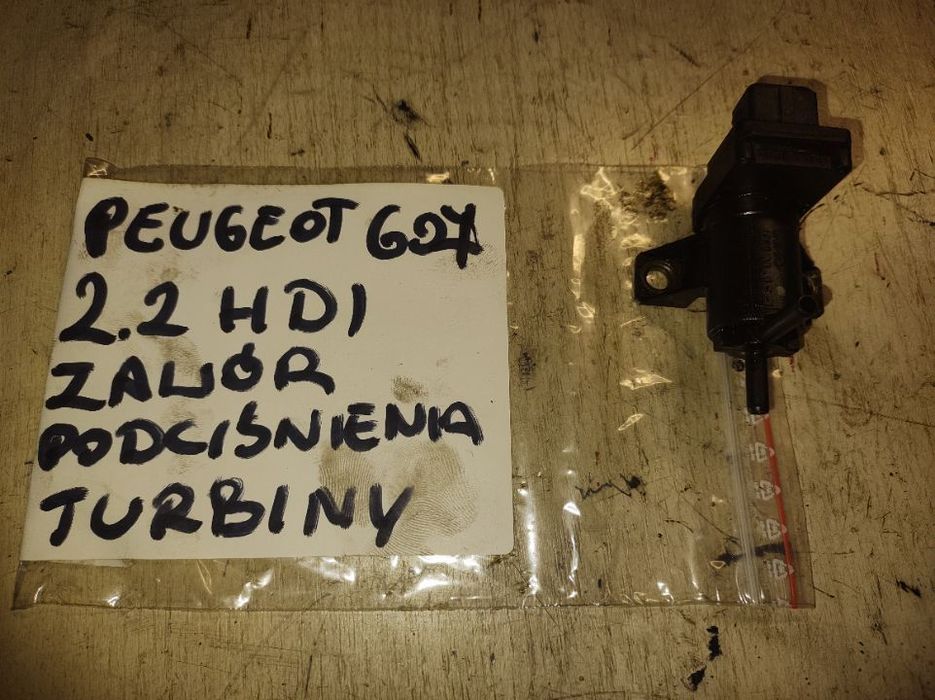 CITROEN C5 peugeot 607 2,2hdi zawór podcisnienia turbiny