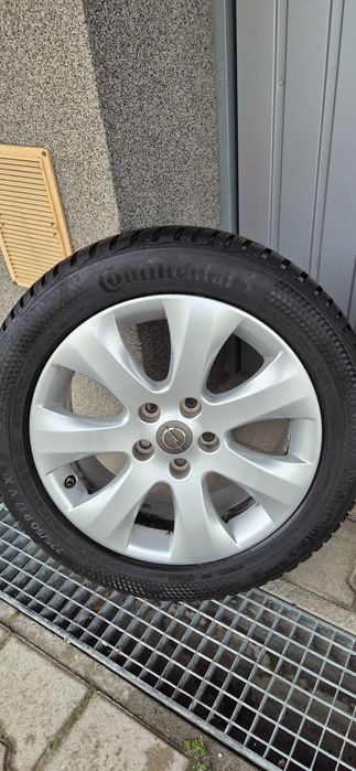 Oryginalne koła Opel Astra J Zafira C 5x15 R17!Opony zimowe!Czujniki!
