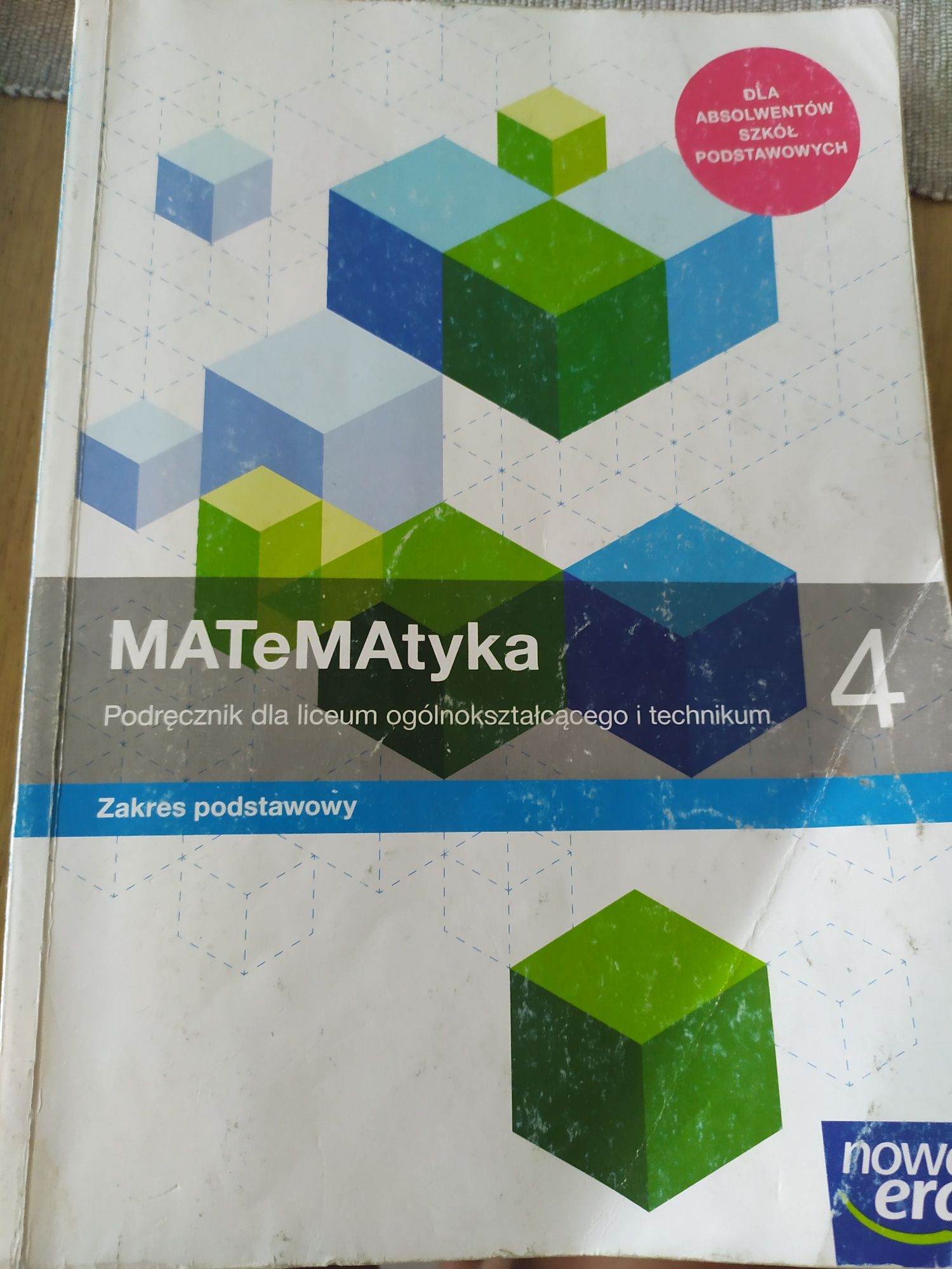 Matematyka dla liceum i technikum 4 Nowa Era