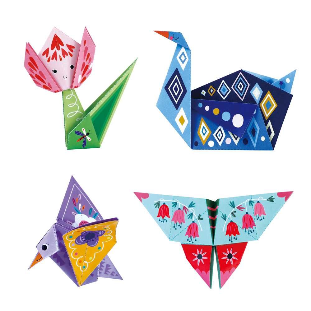 AVENIR Набор для творчества, оригами "Мир единорогов" 40 листов