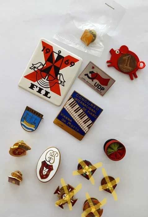 Pins raros Portugueses + da Grande Guerra + outros