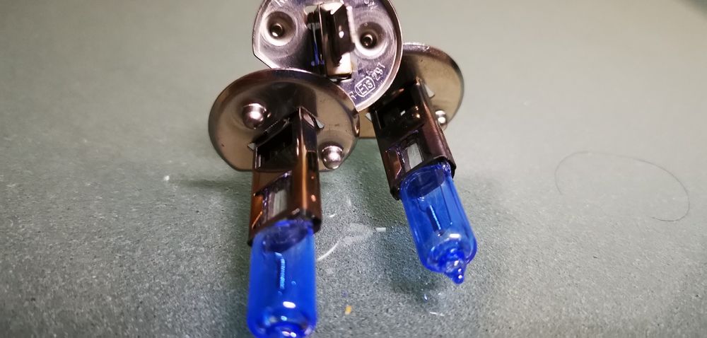 3 lâmpadas h1 12v 55w com portes incluídos