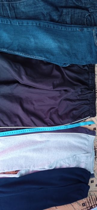 Штани б/у хлопчакові  від 73см  довжина до 86см. Ціни від 40 до 80