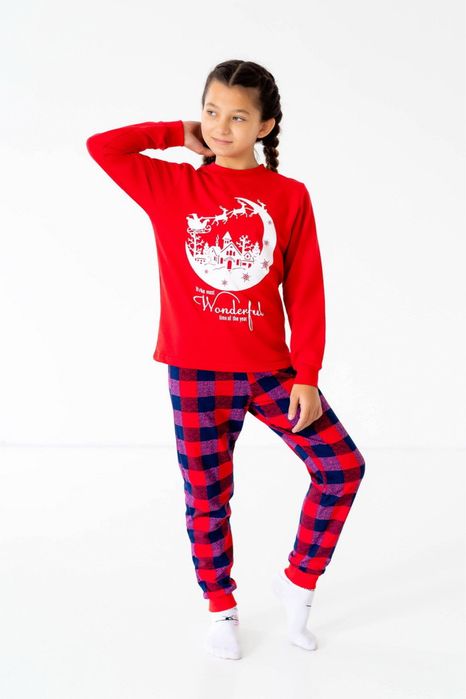 Новорічна  піжама, піжама фемелі лук, піжами Family look