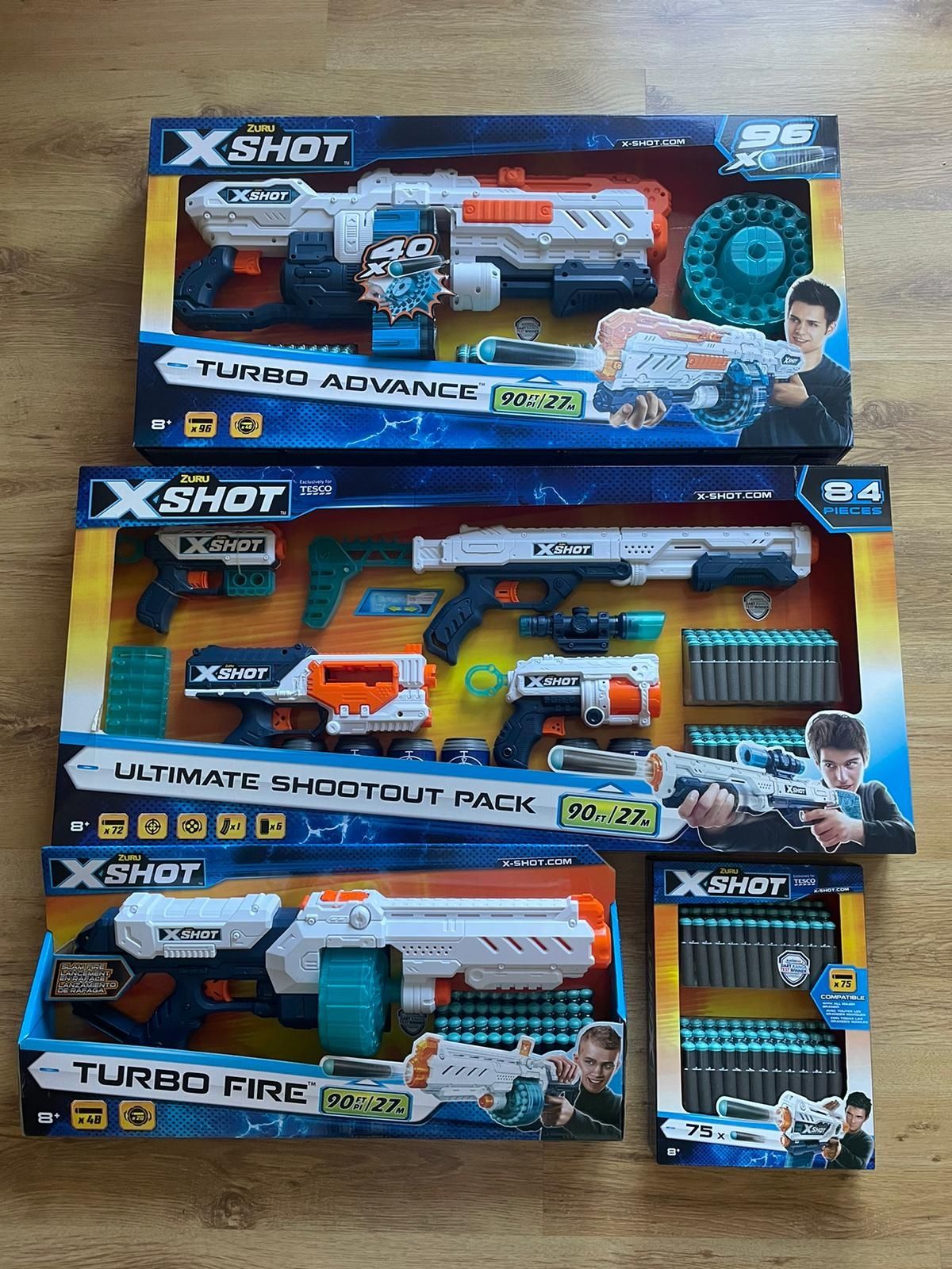 Nowe Zuru X-Shot, 6 sztuk, dodatkowa amunicja, nowe!