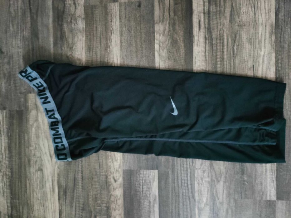 świetne legginsy NIKE PRO COMBAT 3/4