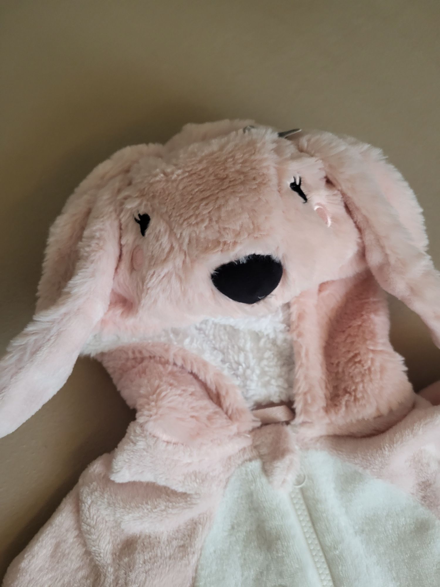 Ideał onesie kombinezon kugurumi 116 Primark różowy królik przebranie