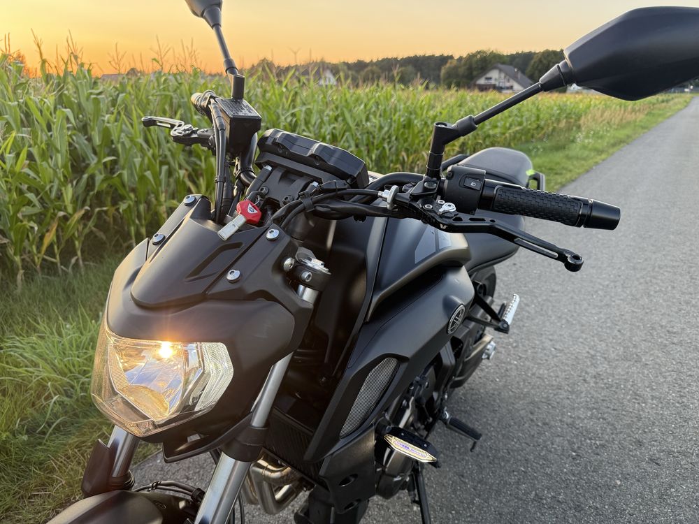Yamaha MT07 A2 35kW rocznik 2019 Arrow Led Plus Transport