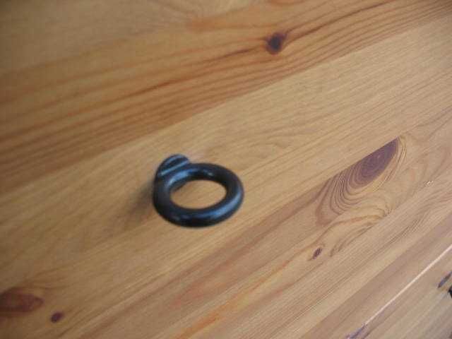 Ikea pojemna szafka na buty lite drewno
