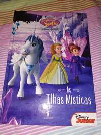 Livro a princesa Sofia - as ilhas místicas -