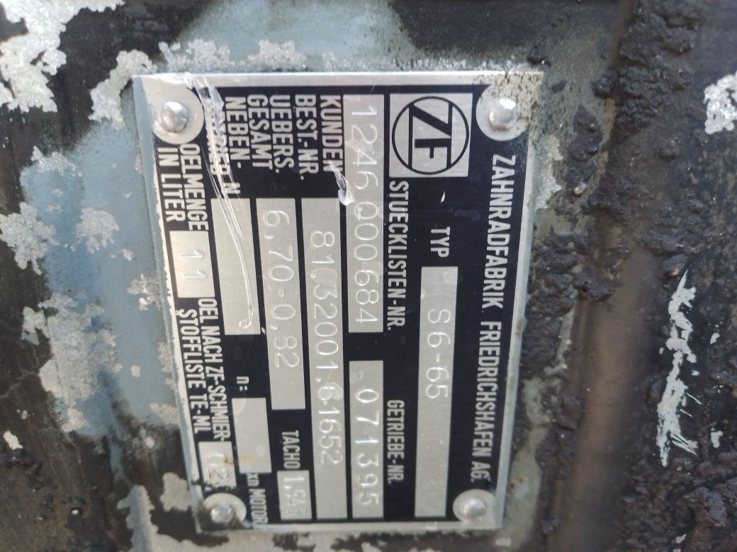 Коробка передач zf s6 -65