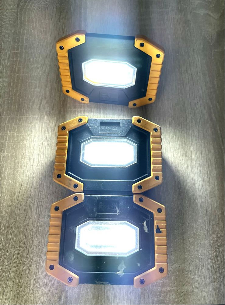 Lampy robocze LED 20W z akumulatorem przenośny reflektor budowlany USB