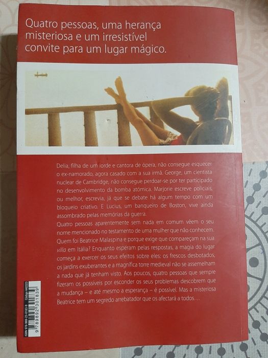 Livro "Uma Villa em Itália"