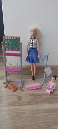 Szkółka muzyczna Barbie akcesoria i lalki