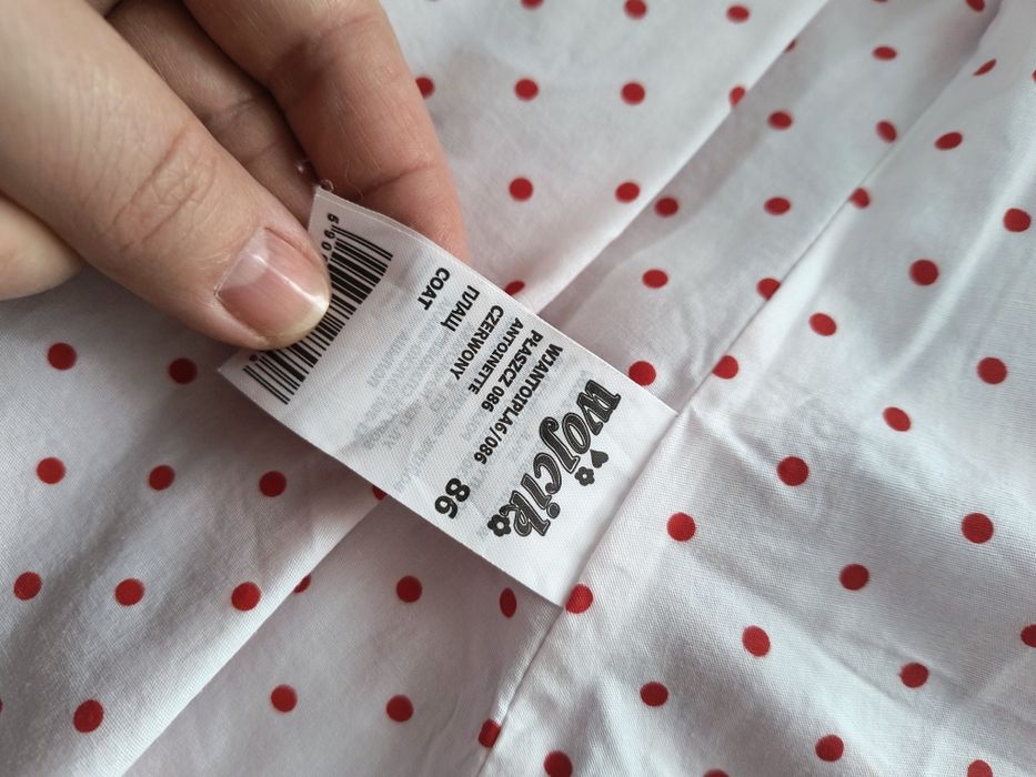 Płaszczyk czerwony r.86 Wójcik