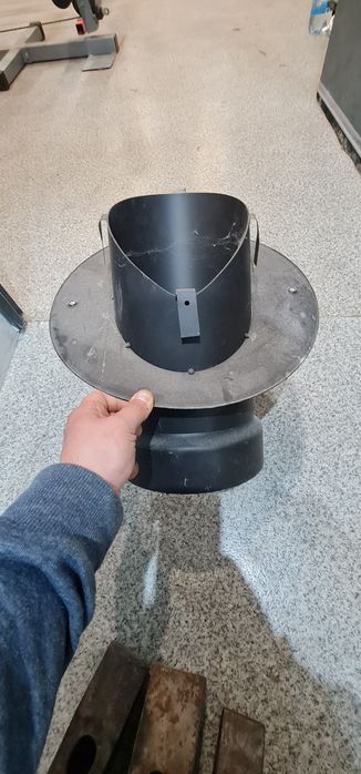 Wkładka kątowa kominowa 45 stopni 200mm