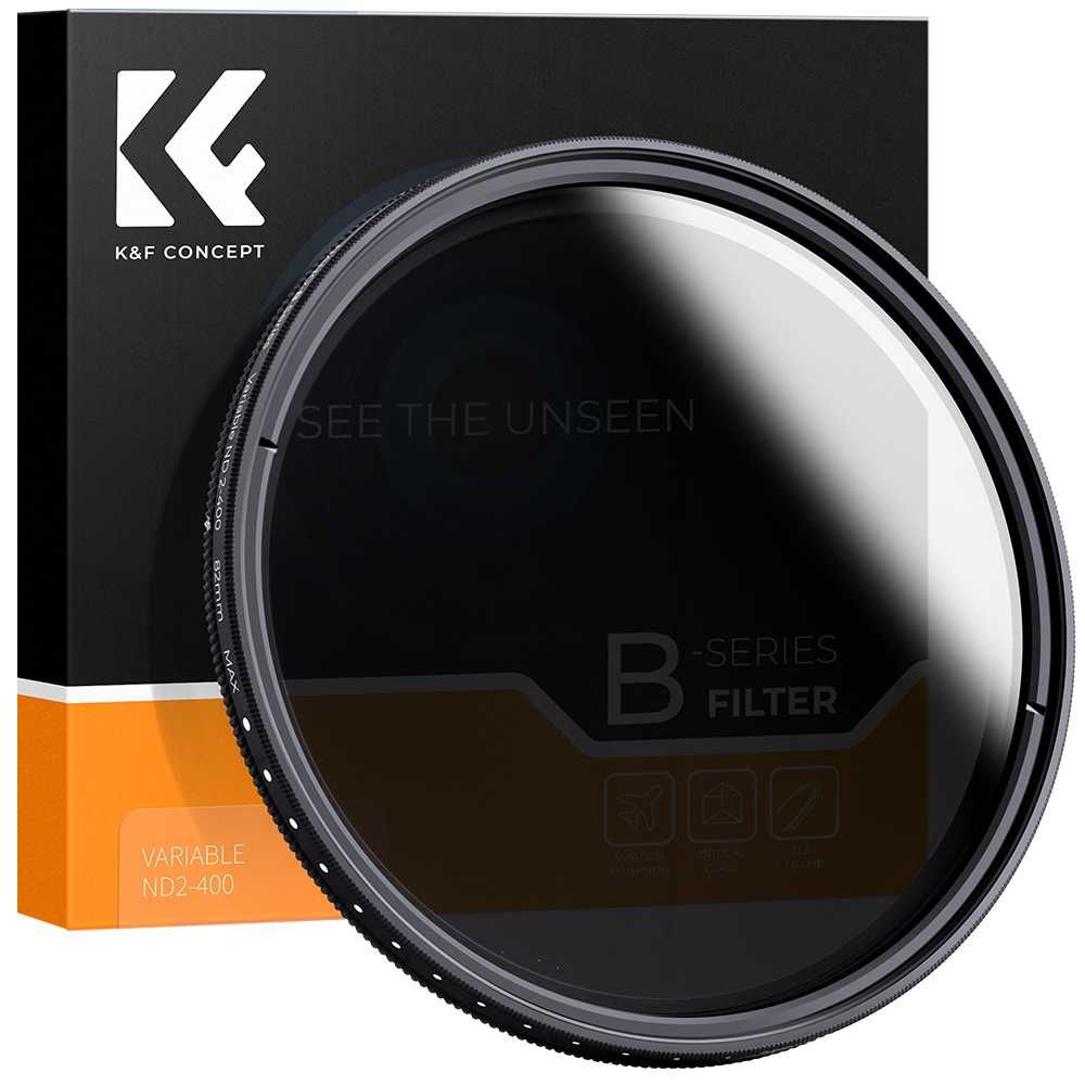 Світлофільтр K&F Concept MCUV, CPL, MRC CPL, ND, CPL+ND 11 видів+кейс